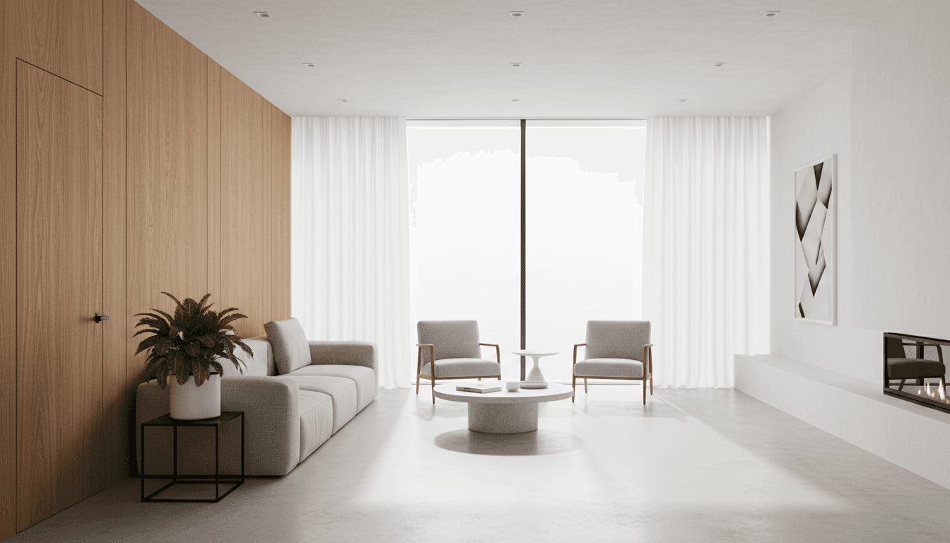 Open concept home with modern design